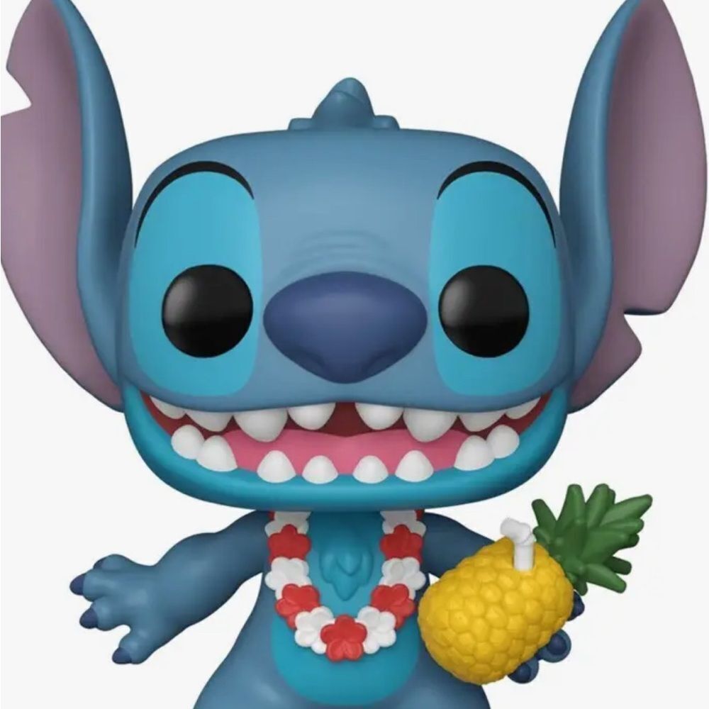 Funko Pop X Disney Limited Edition Luau Stitch with Pineapple Drink
